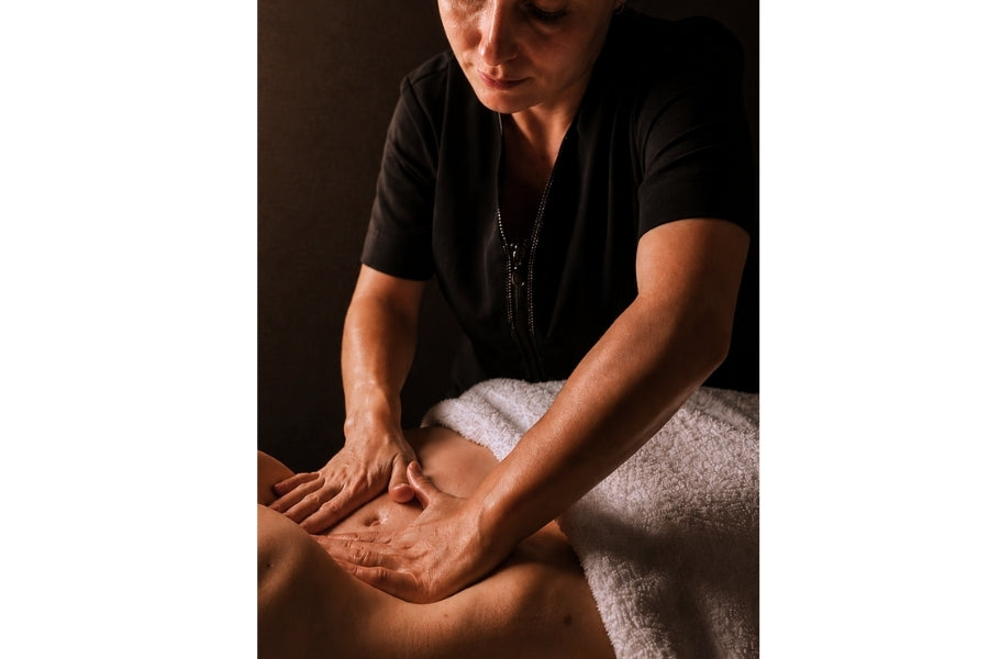 Lymphatic drainage treatment at Blanc Spa