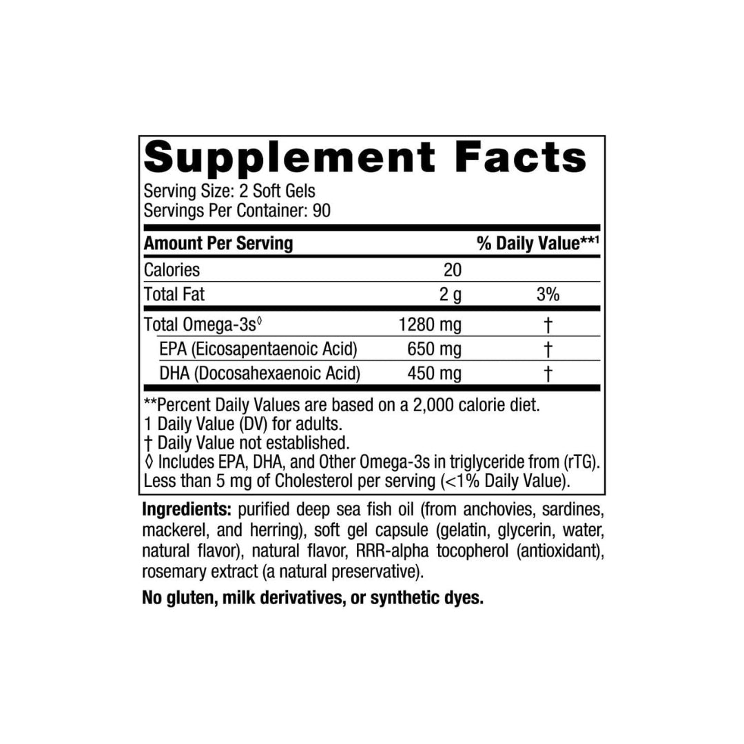 Nordic Naturals Ultimate Omega 180s